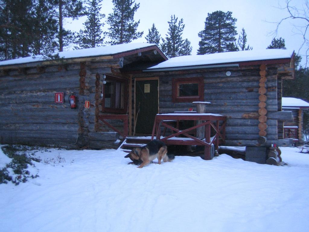 Villa Ahkun Tupa Lemmenjoki Exterior foto